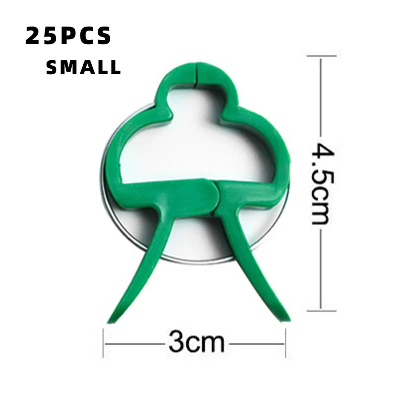 Klipsy ogrodowe do roślin – wielorazowe 🌿