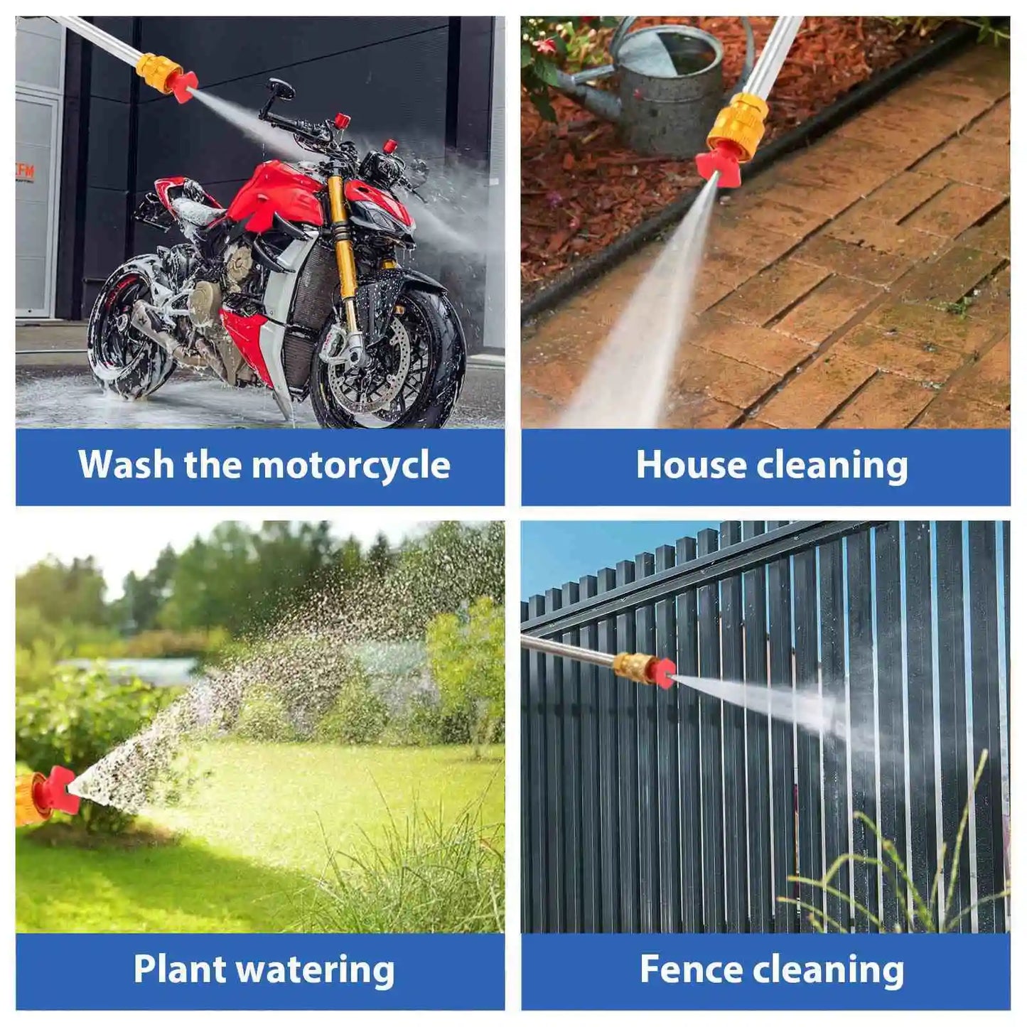 Bezprzewodowa myjka ciśnieniowa 50 Bar – 200W