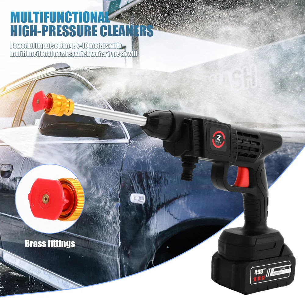 Bezprzewodowa myjka ciśnieniowa 50 Bar – 200W