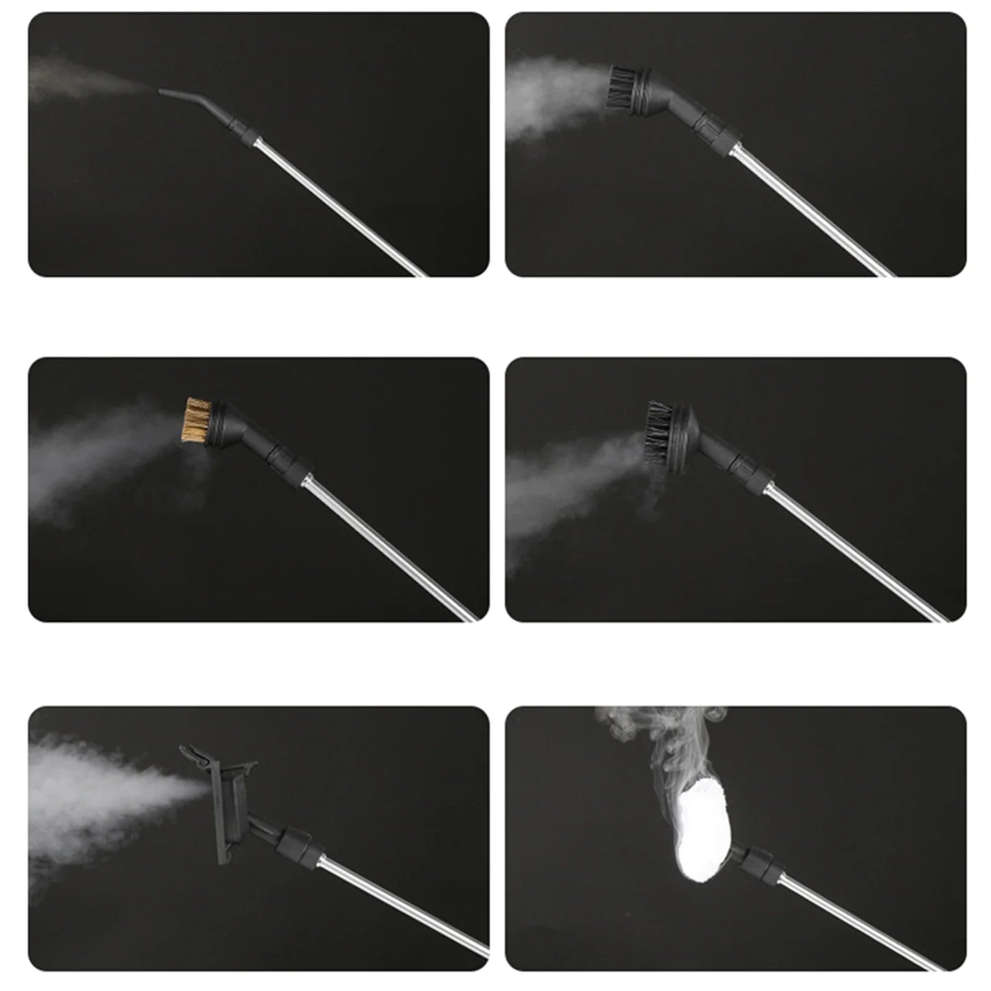 Myjka parowa wysokociśnieniowa 2500W – ręczna, wysokotemperaturowa