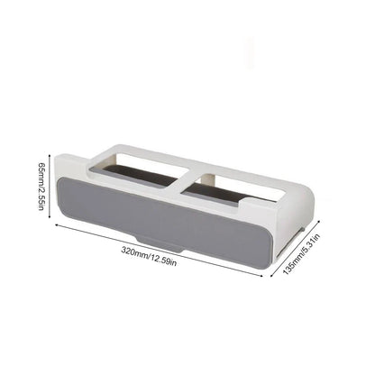 Samoprzylepna półka na przyprawy pod szafkę – organizer kuchenny 🧂