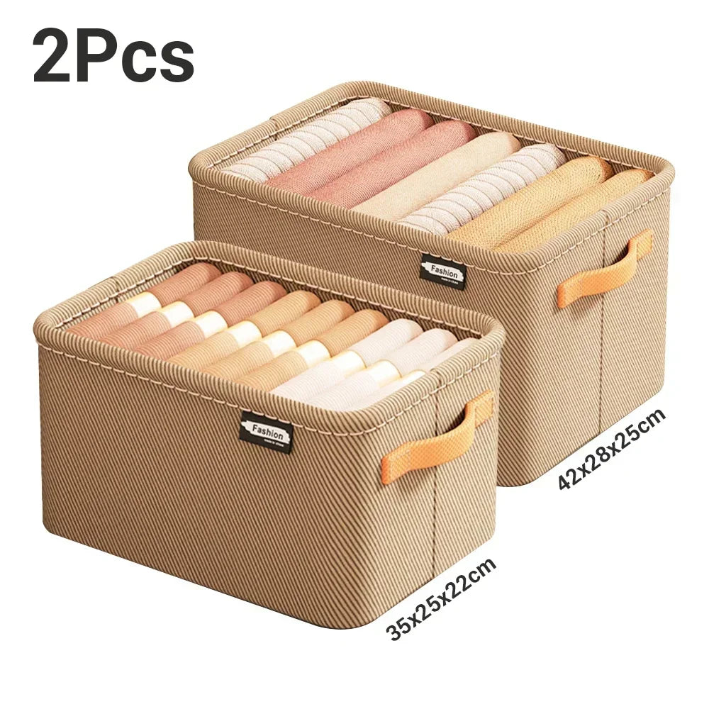 Organizer na ubrania do szafy – przegródki na spodnie i swetry