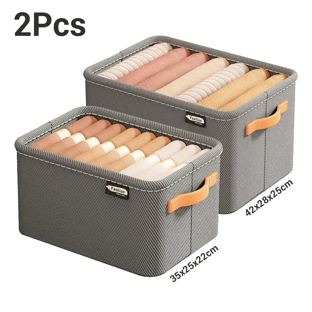 Organizer na ubrania do szafy – przegródki na spodnie i swetry