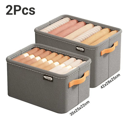 Organizer na ubrania do szafy – przegródki na spodnie i swetry