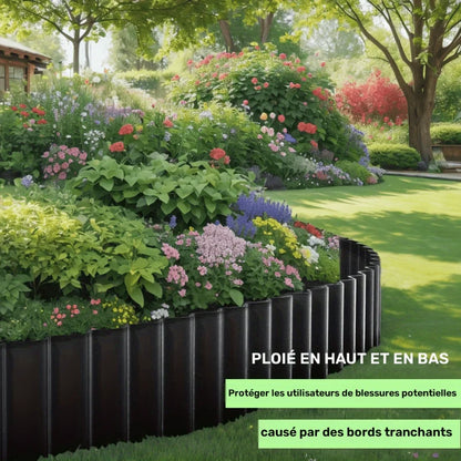 Plastikowe obrzeża ogrodowe – elastyczne krawędzie do trawnika