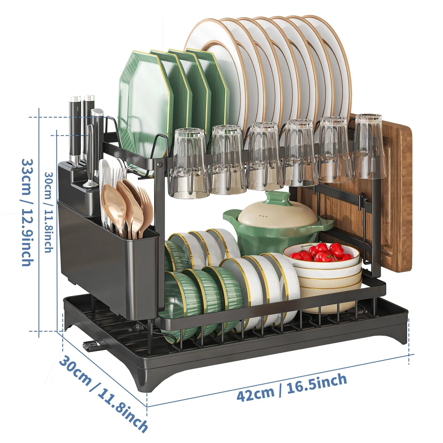 Suszarka do naczyń ze stali nierdzewnej – higieniczna i oszczędzająca miejsce