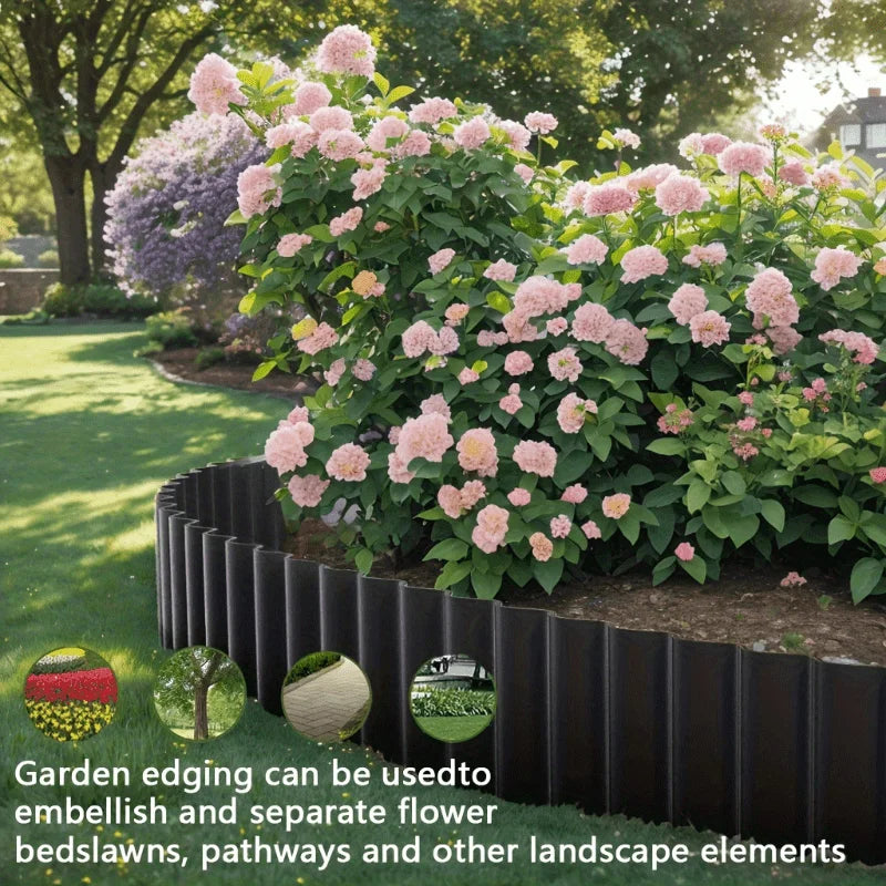 Plastikowe obrzeża ogrodowe – elastyczne krawędzie do trawnika