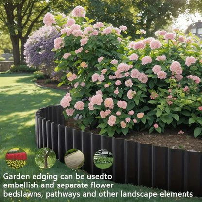 Plastikowe obrzeża ogrodowe – elastyczne krawędzie do trawnika