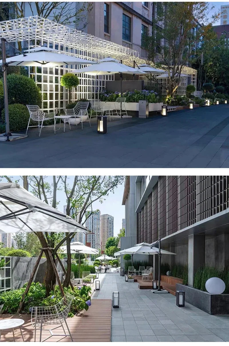 Solarny kinkiet ogrodowy LED – wodoodporna lampa na ogrodzenie