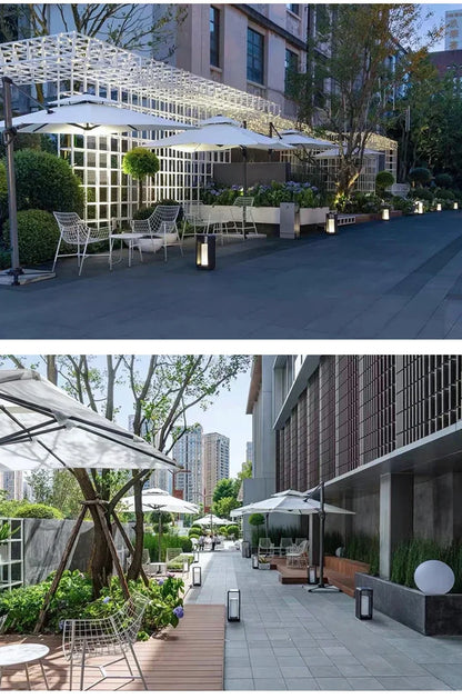 Solarny kinkiet ogrodowy LED – wodoodporna lampa na ogrodzenie