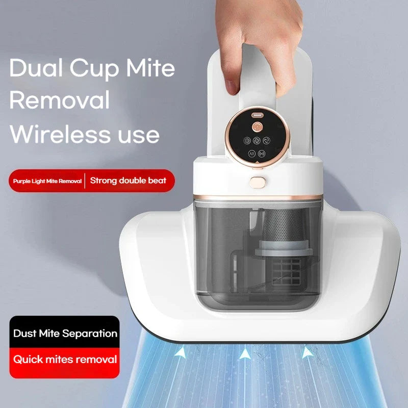 Odkurzacz do roztoczy 10000Pa – UV, podwójny zbiornik, 3 tryby