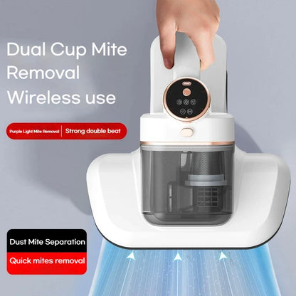 Odkurzacz do roztoczy 10000Pa – UV, podwójny zbiornik, 3 tryby