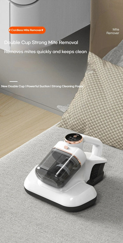 Odkurzacz do roztoczy 10000Pa – UV, podwójny zbiornik, 3 tryby