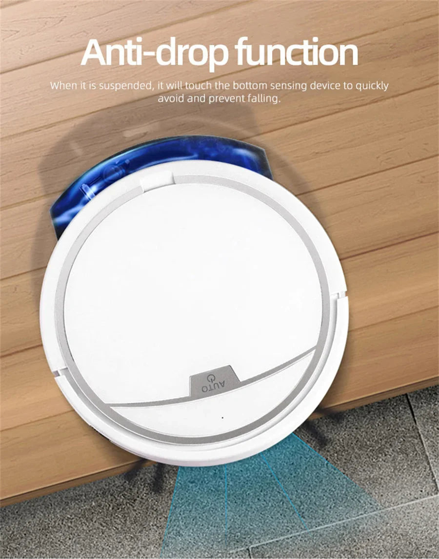 Bezprzewodowy robot sprzątający 3w1 – odkurzanie, mopowanie, nawilżanie