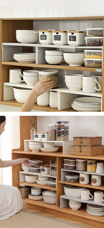 Wysuwany organizer do szafki kuchennej – półka na przyprawy i naczynia