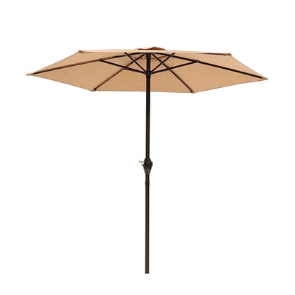 Duży parasol ogrodowy 2 m z korbką – ochrona UV