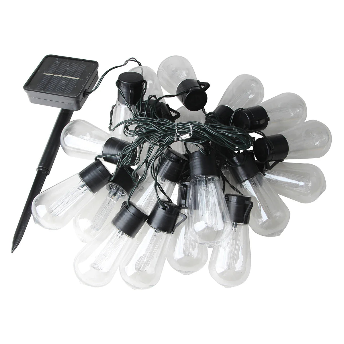 Solarne lampki ogrodowe LED – girlanda kule 🌞✨