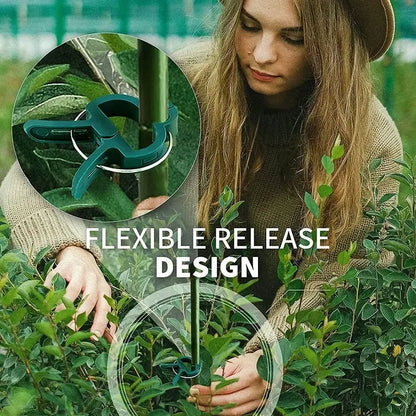 Klipsy ogrodowe do roślin – wielorazowe 🌿