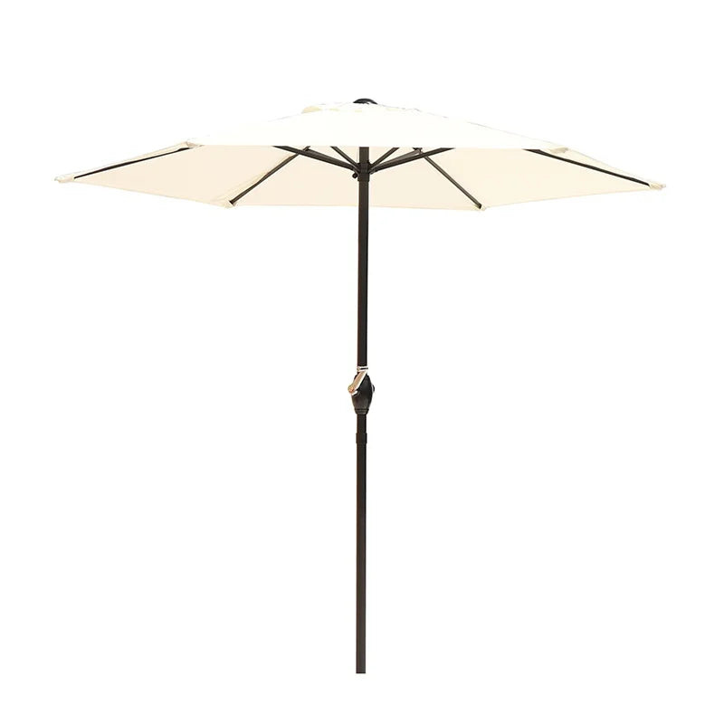 Duży parasol ogrodowy 2 m z korbką – ochrona UV