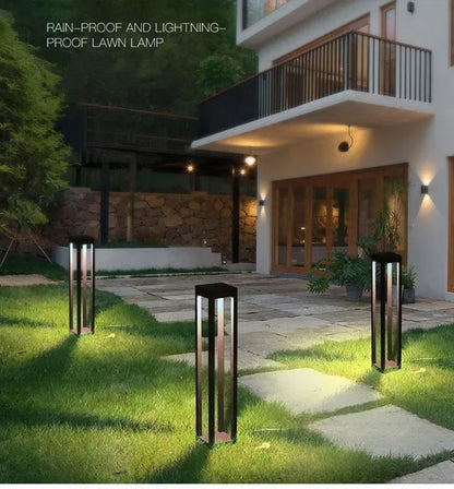 Lampa ogrodowa słupek LED 10W IP68 – nowoczesne oświetlenie trawnika