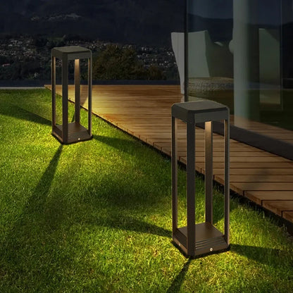 Lampa ogrodowa słupek LED 10W IP68 – nowoczesne oświetlenie trawnika