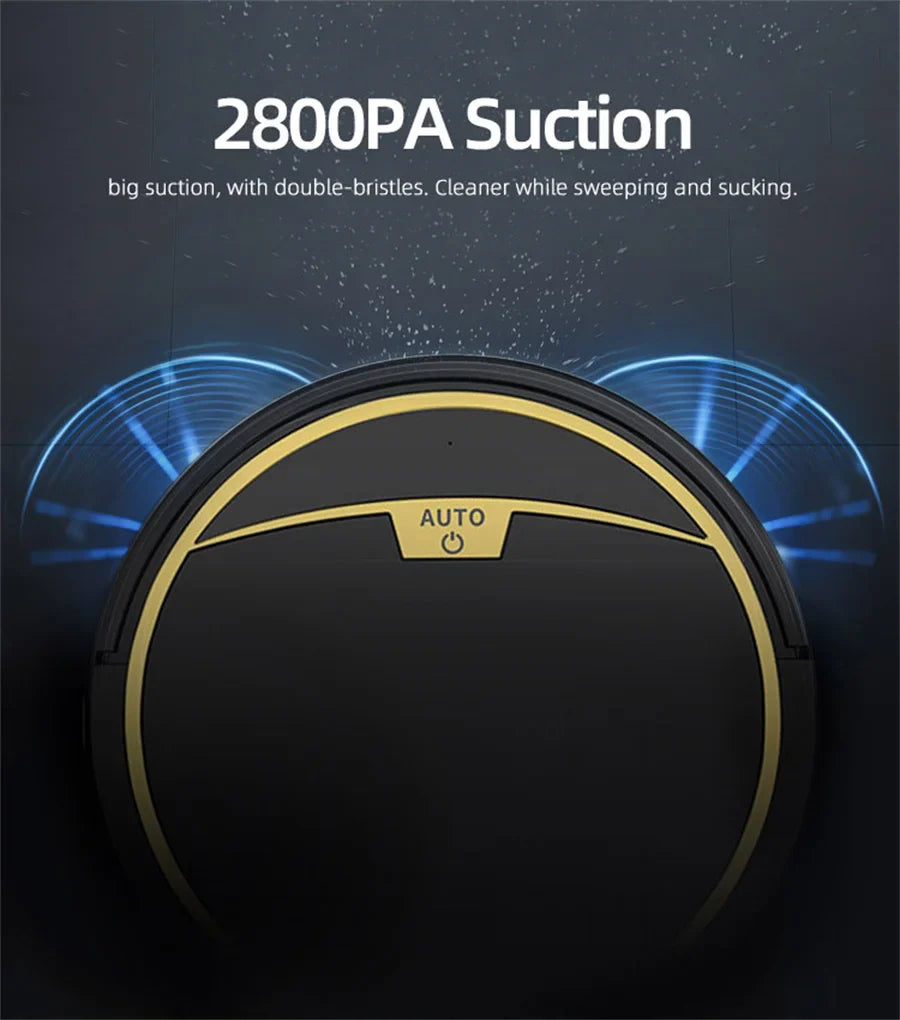 Bezprzewodowy robot sprzątający 3w1 – odkurzanie, mopowanie, nawilżanie