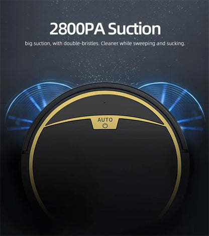 Bezprzewodowy robot sprzątający 3w1 – odkurzanie, mopowanie, nawilżanie