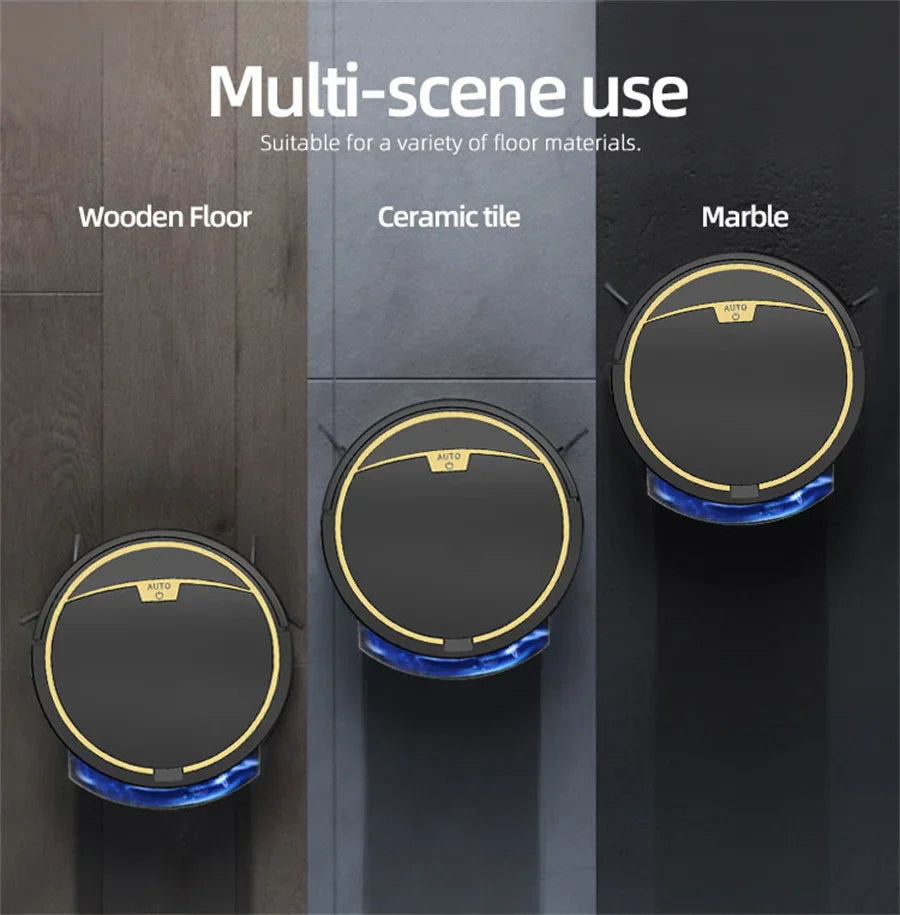 Bezprzewodowy robot sprzątający 3w1 – odkurzanie, mopowanie, nawilżanie