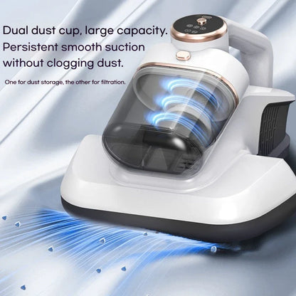 Odkurzacz do roztoczy 10000Pa – UV, podwójny zbiornik, 3 tryby