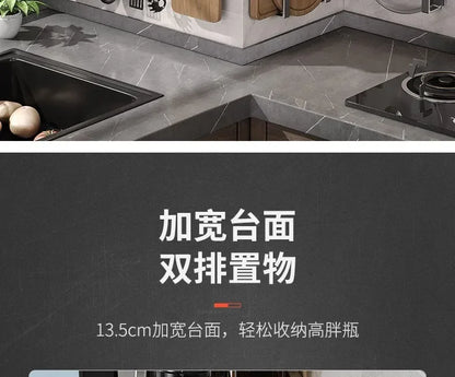 Ścienny organizer na przyprawy z pojemnikiem – stojak na olej i akcesoria