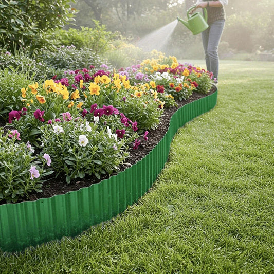 Plastikowe obrzeża ogrodowe – elastyczne krawędzie do trawnika