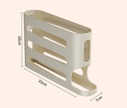 Pojemnik na jajka do lodówki 2–4 poziomy – automatyczne przesuwanie