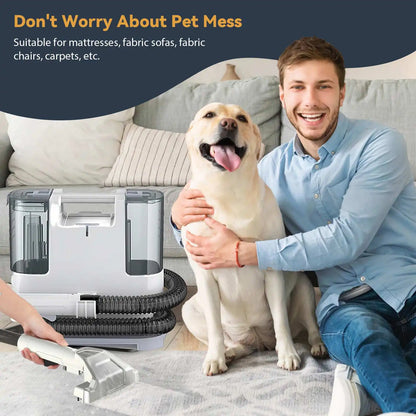 Odkurzacz piorący do tapicerki 9kPa – spryskiwanie i odsysanie 🧼